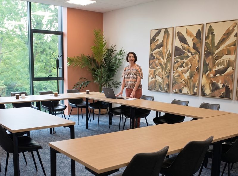 Christel Chamaret en formation